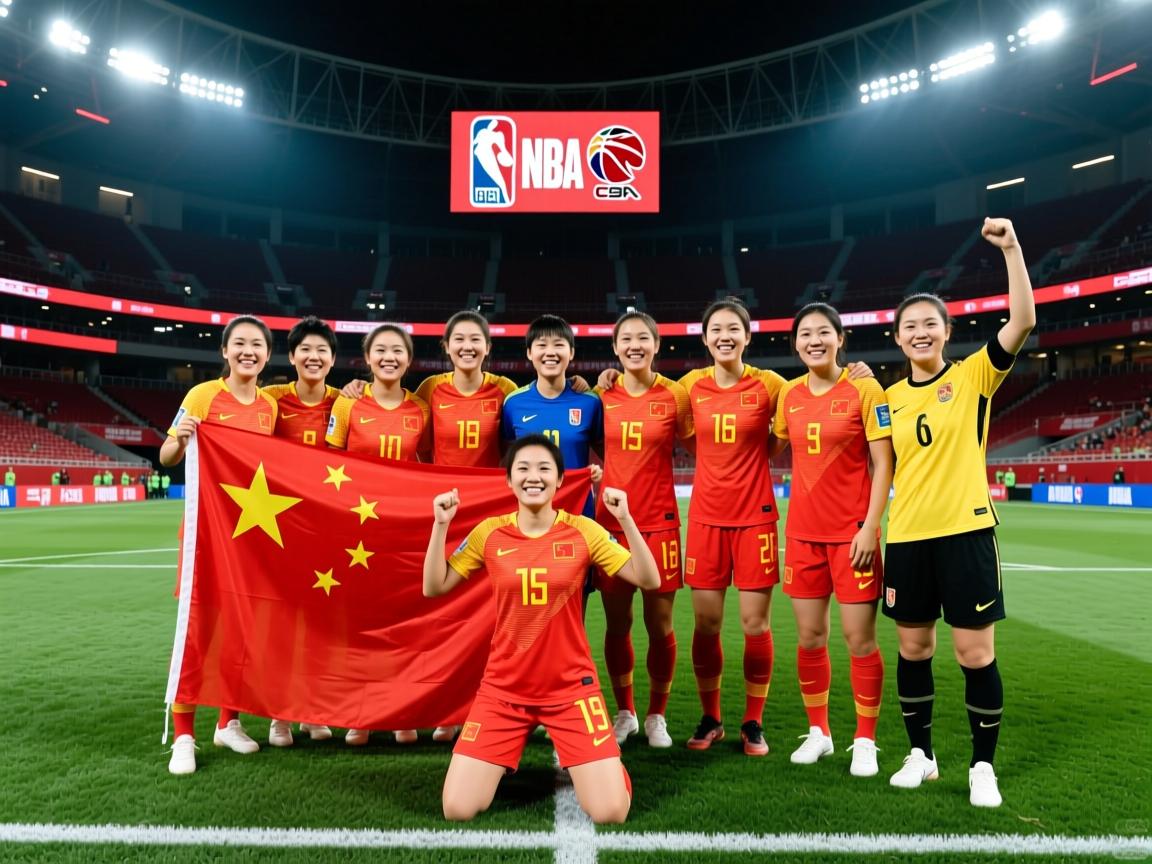 中国女足获得胜利，晋级下一轮比赛  第3张