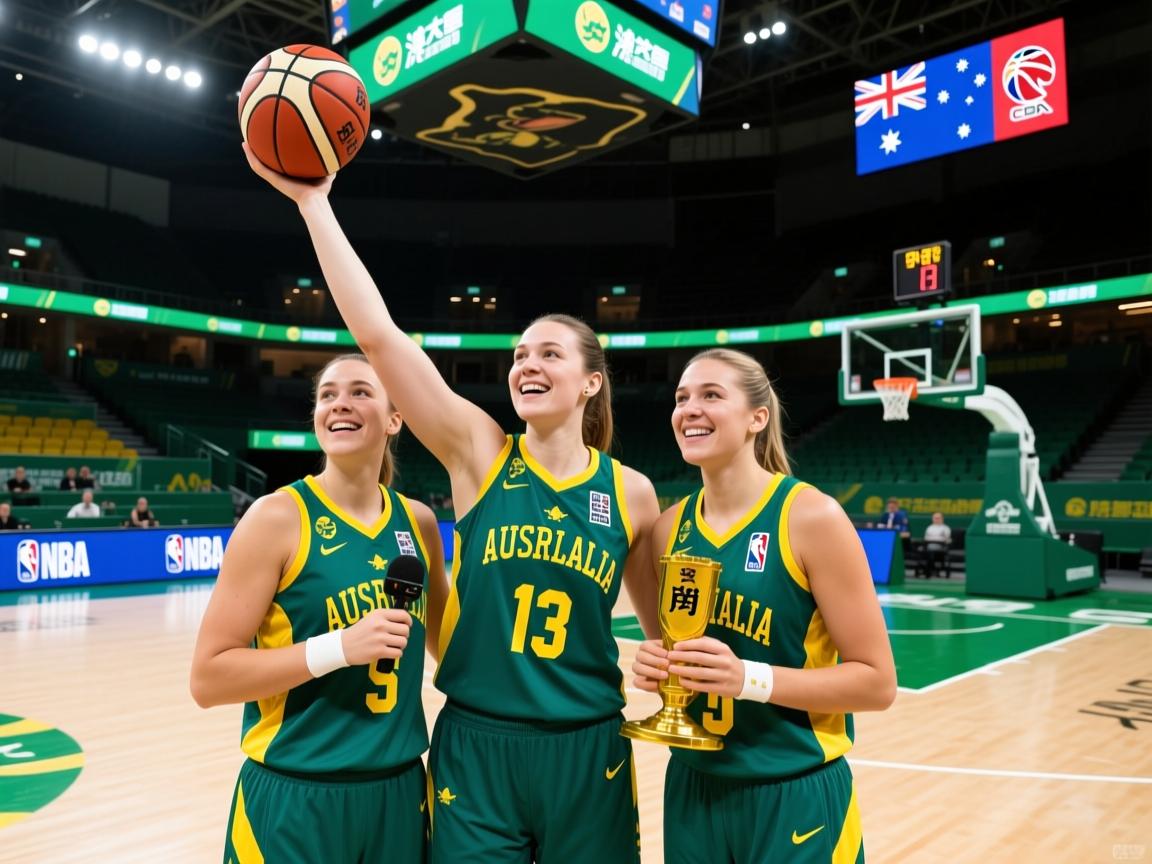澳大利亚女篮表现出色，勇夺殿军